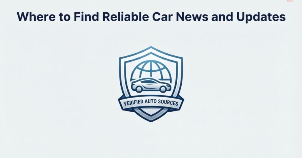 Where to Find Reliable Car News and Updates