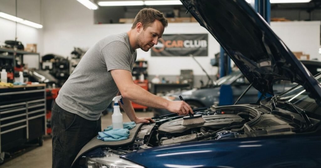 Clean Engine Bay Without Damaging