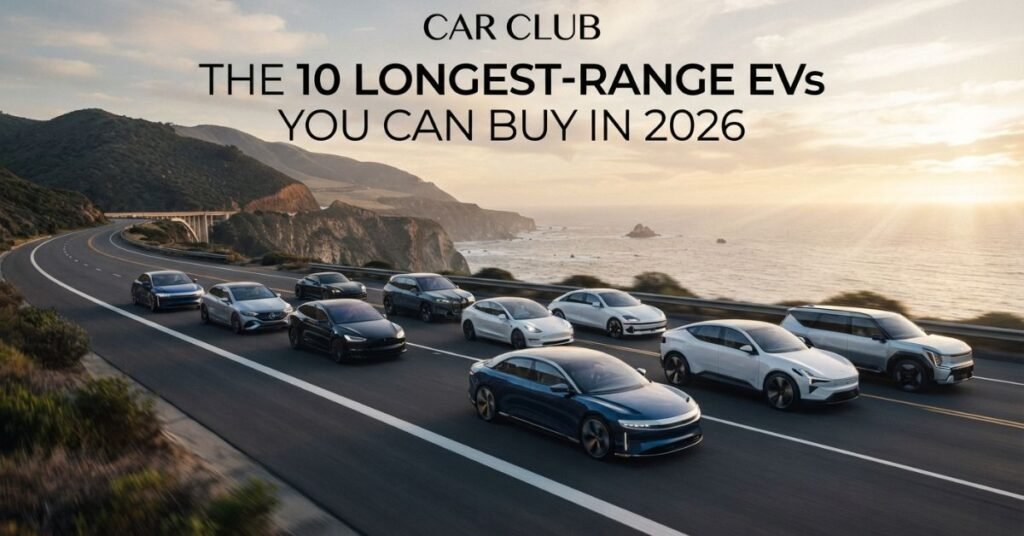 The 10 Longest-Range EVs You Can Buy in 2026